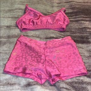 Capezio 2 piece dancewear